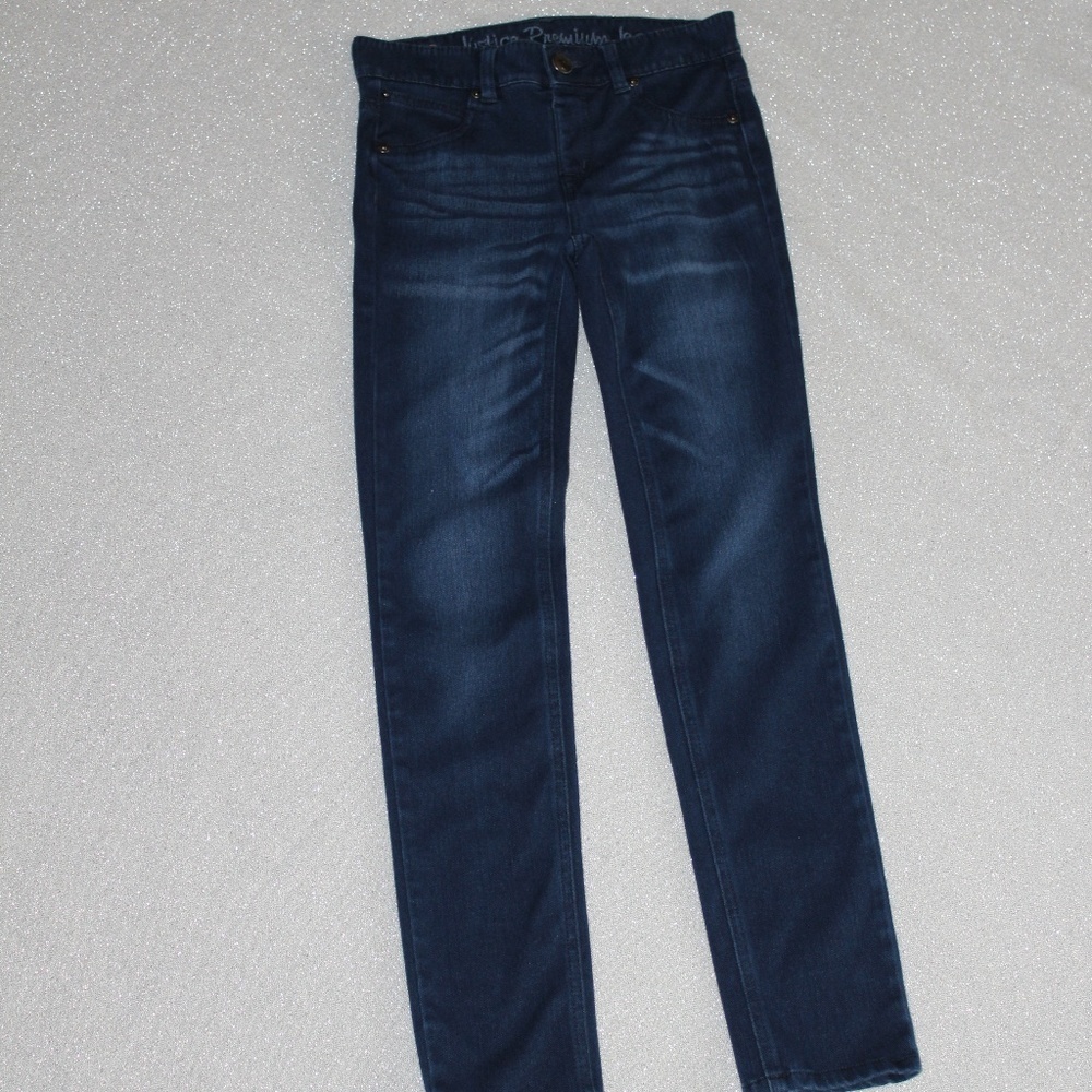 Girls Justice Knit Super Skinny Premiums Jeans - Picture 1 of 8